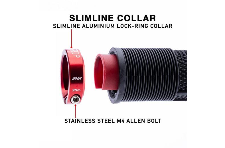 DMR DeathGrip 2 Race Flangless Grips, Black Thin DMR DeathGrip 2 Race Flangless Grips, Black Thin