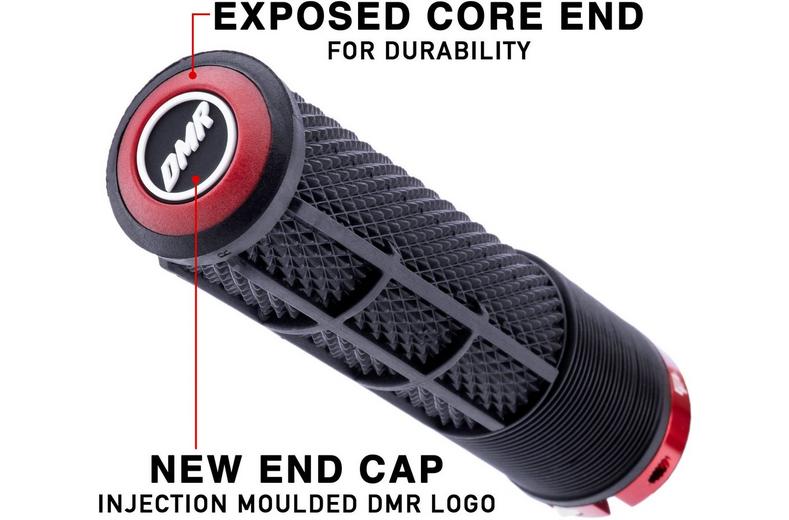 DMR DeathGrip 2 Race Flangless Grips, Black Thin DMR DeathGrip 2 Race Flangless Grips, Black Thin