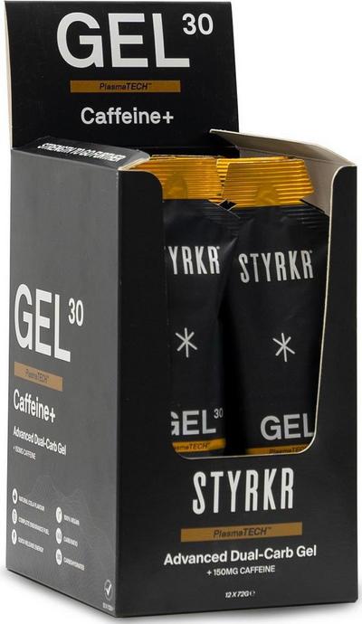 STYRKR GEL 30 Caffeine+ - 12 Pack STYRKR GEL 30 Caffeine+ - 12 Pack
