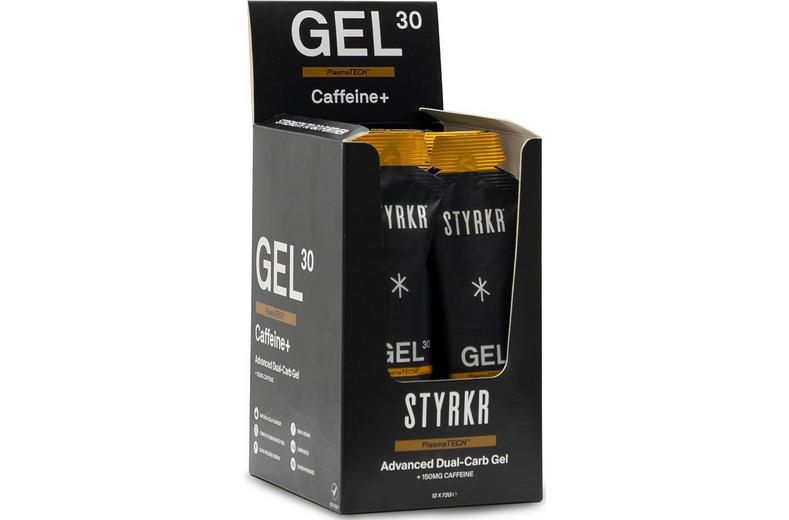 STYRKR GEL 30 Caffeine+ - 12 Pack STYRKR GEL 30 Caffeine+ - 12 Pack