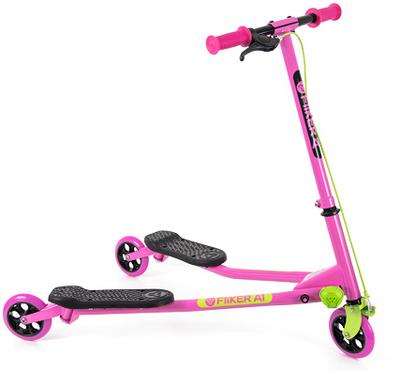 Yvolution Y Fliker A1 Air Kids Scooter - Pink, Black, Green Yvolution Y Fliker A1 Air Kids Scooter - Pink, Black, Green