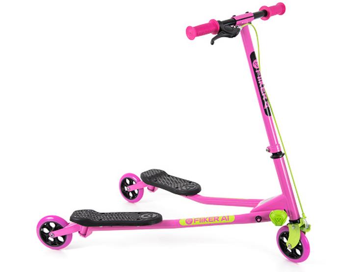 Yvolution Y Fliker A1 Air Kids Scooter - Pink