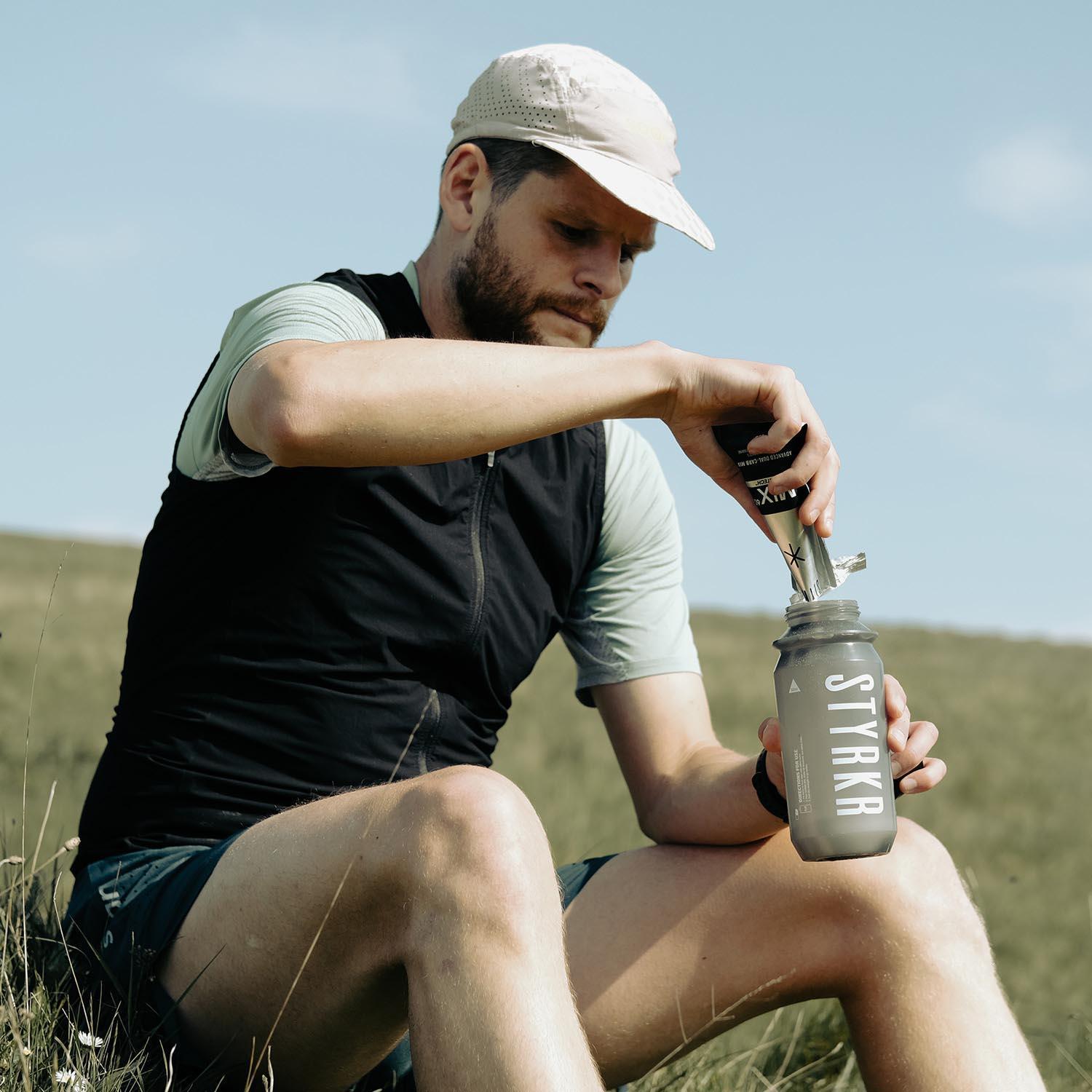 STYRKR MIX 90 Caffeine Dual-Carb Energy Drink Mix - 12 Pack