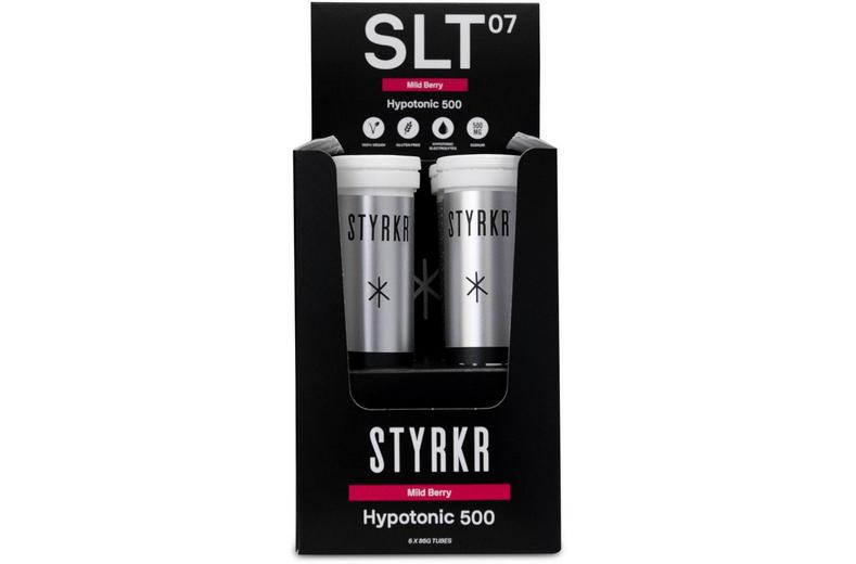 STYRKR SLT07 Berry 500mg Sodium Hydration Tablets - 6 Packs x 12 Tablets STYRKR SLT07 Berry 500mg Sodium Hydration Tablets - 6 Packs x 12 Tablets