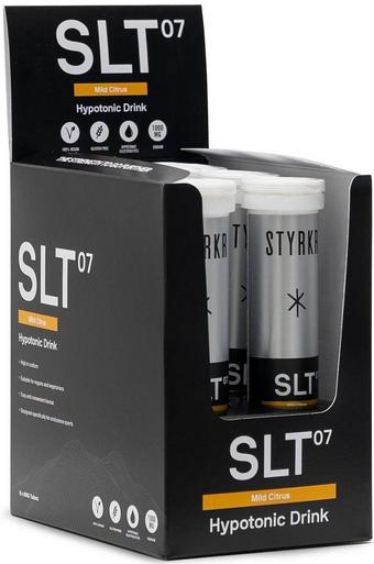 STYRKR SLT07 Citrus 1000mg Sodium Hydration Tablets - 6 Packs x 12 Tablets