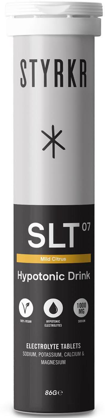 STYRKR SLT07 Citrus 1000mg Sodium Hydration Tablets - 6 Packs x 12 Tablets