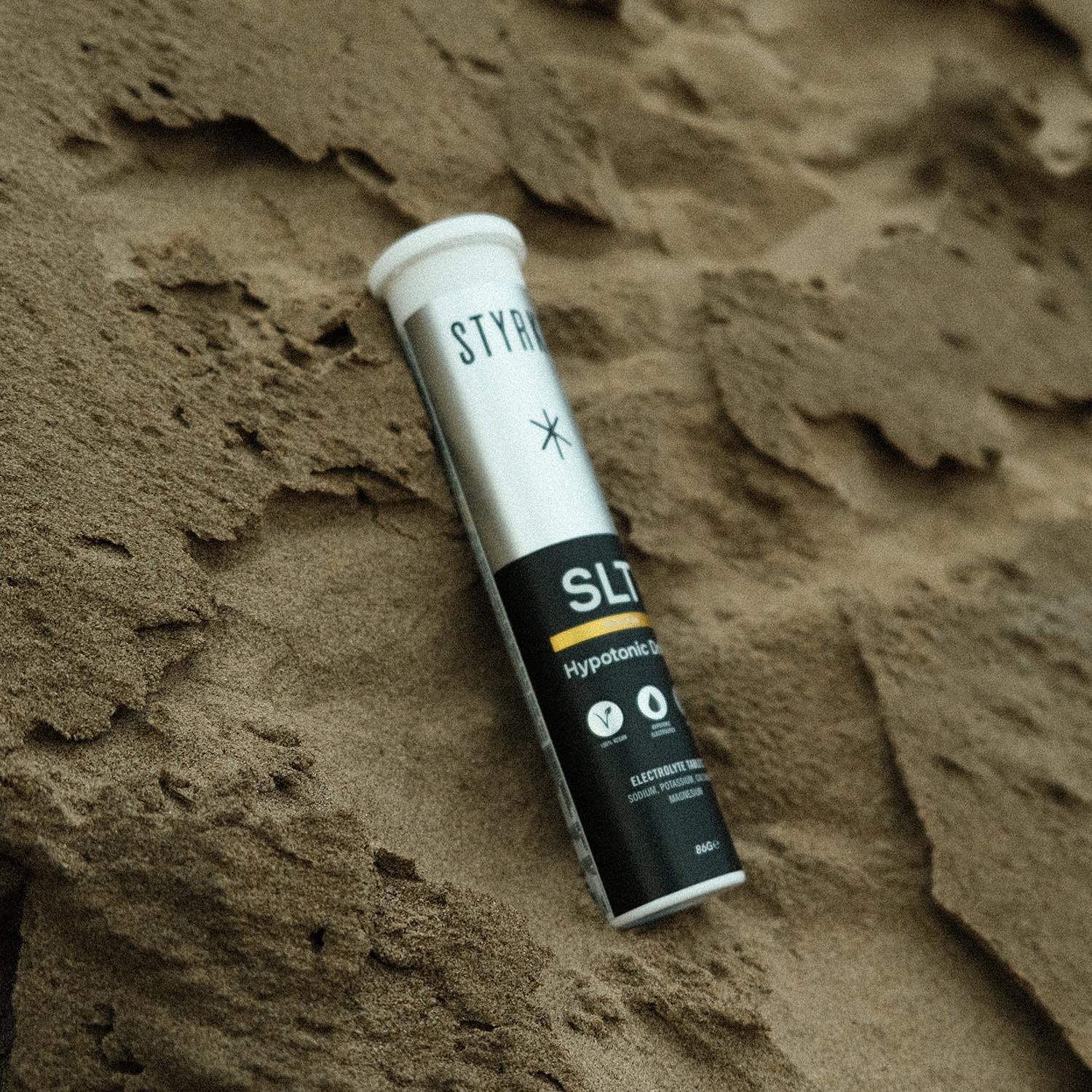 STYRKR SLT07 Citrus 1000mg Sodium Hydration Tablets - 6 Packs x 12 Tablets