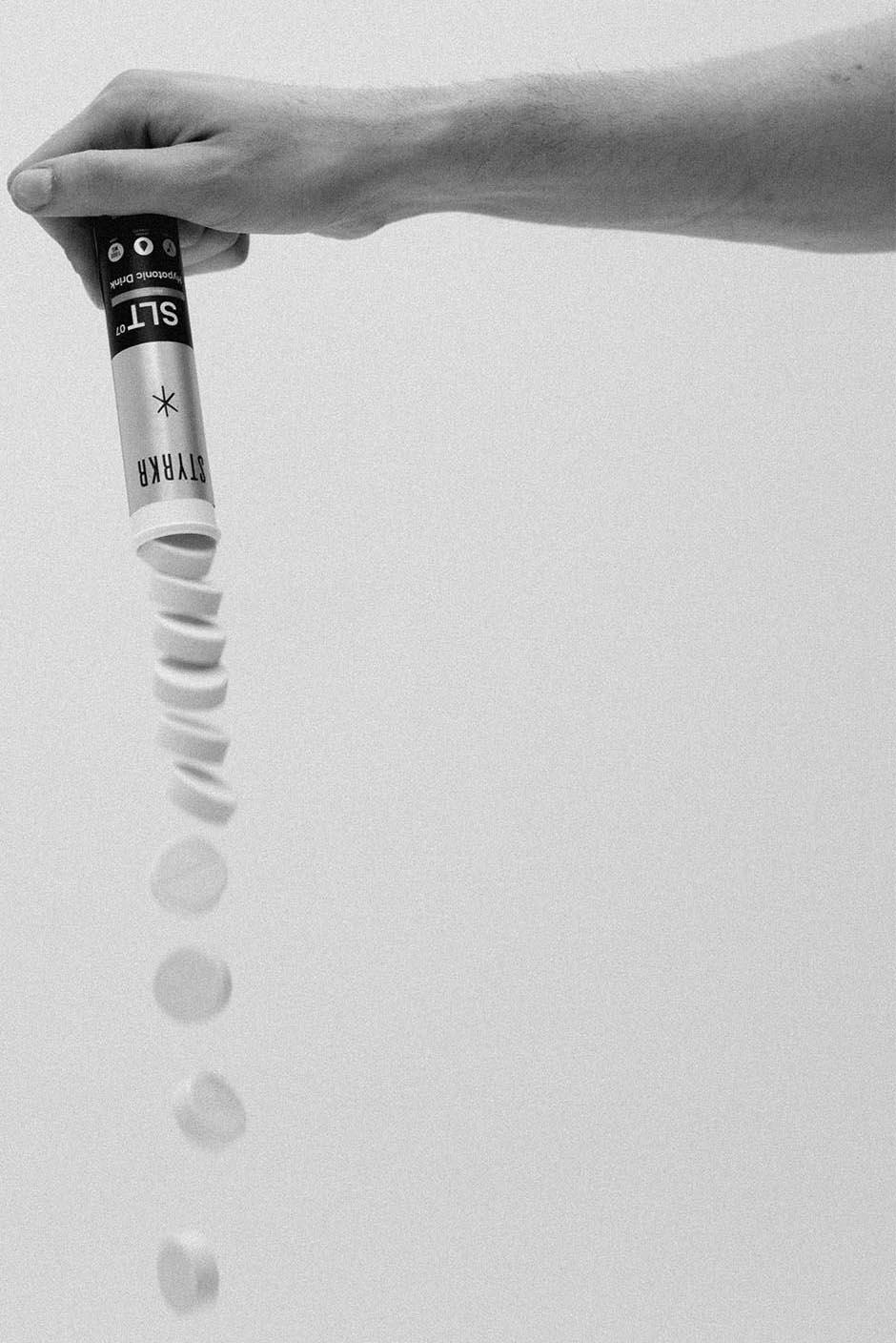 STYRKR SLT07 Citrus 1000mg Sodium Hydration Tablets - 6 Packs x 12 Tablets