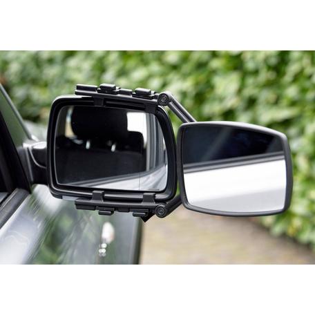 1 Pair Caravan Towing Mirrors Car Wing Mirrors Extension Mirror Auto parts Black 