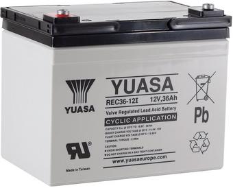 REC36-12I (12V 36Ah) Yuasa Cyclic VRLA Battery