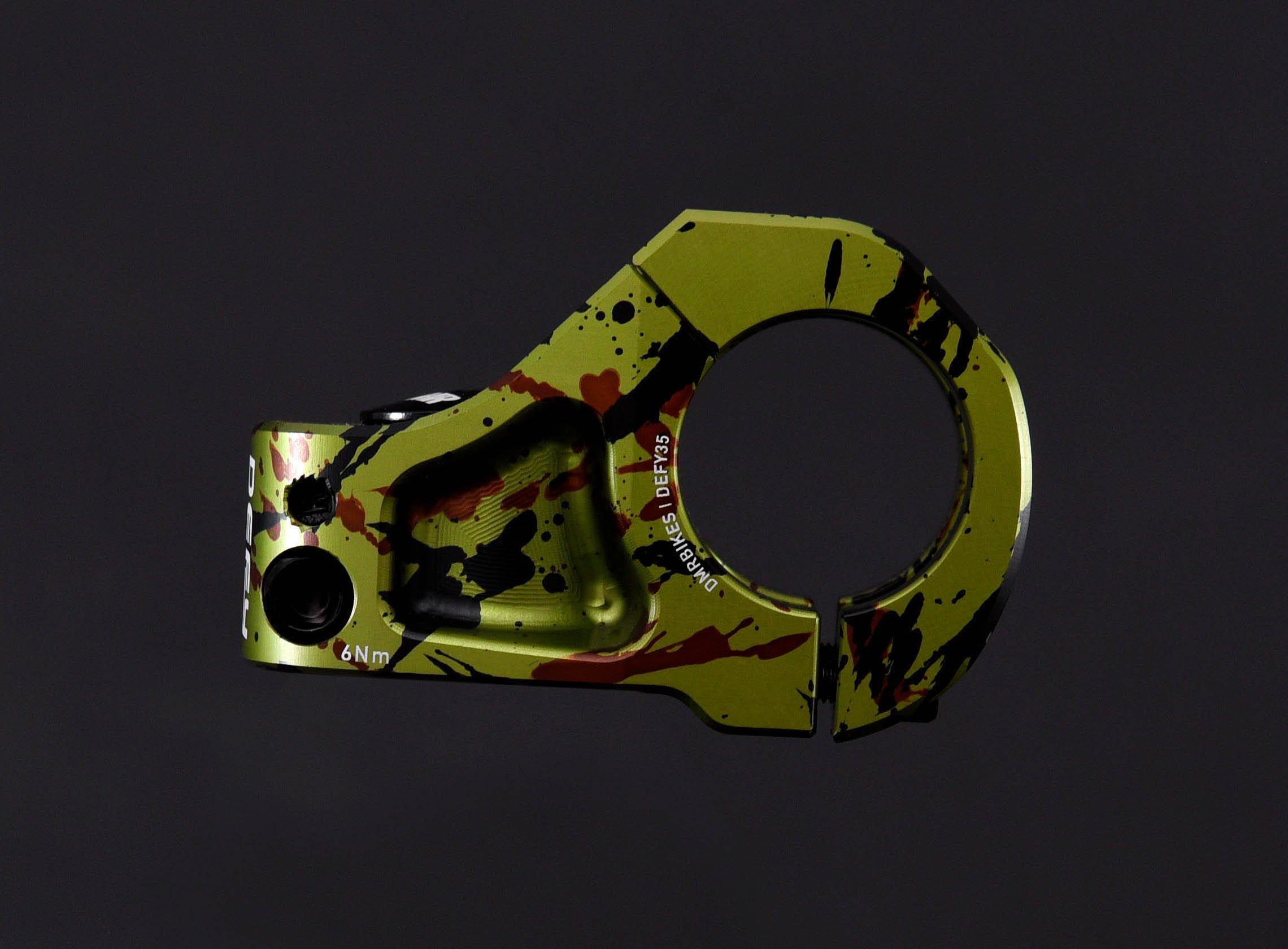 DMR Defy 35 Stem, Liquid Camo Green, 35mm Clamp | Halfords UK