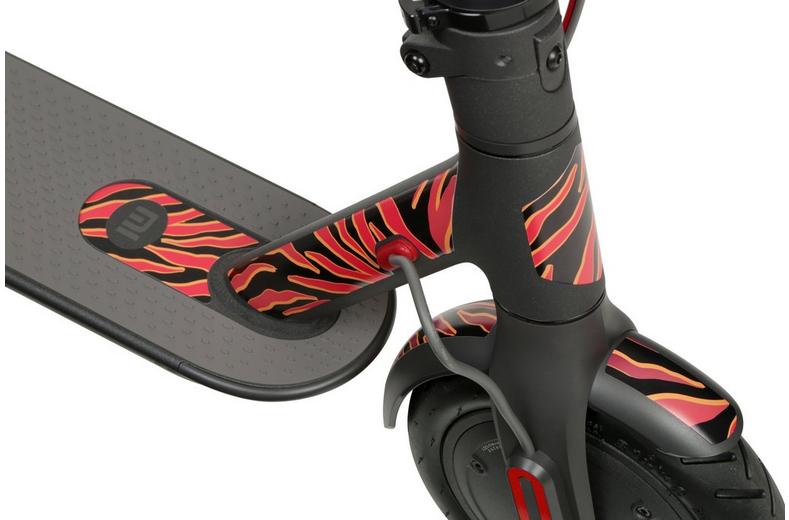 Xiaomi M365 Red Zebra Sticker Kit Xiaomi M365 Red Zebra Sticker Kit