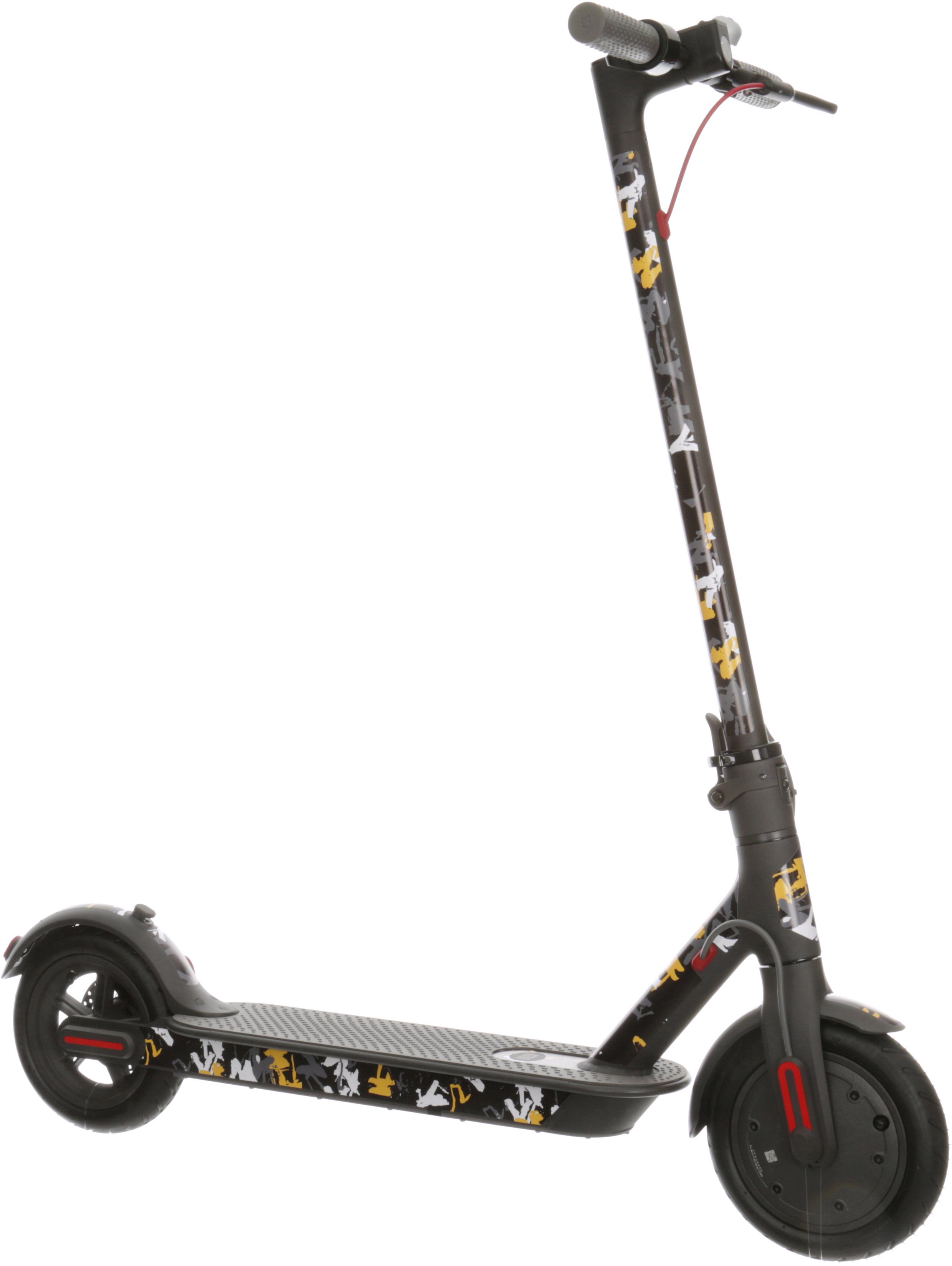 Xiaomi M365 Yellow Graffiti Sticker Kit