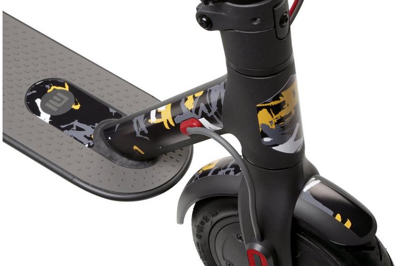 Xiaomi M365 Yellow Graffiti Sticker Kit Xiaomi M365 Yellow Graffiti Sticker Kit