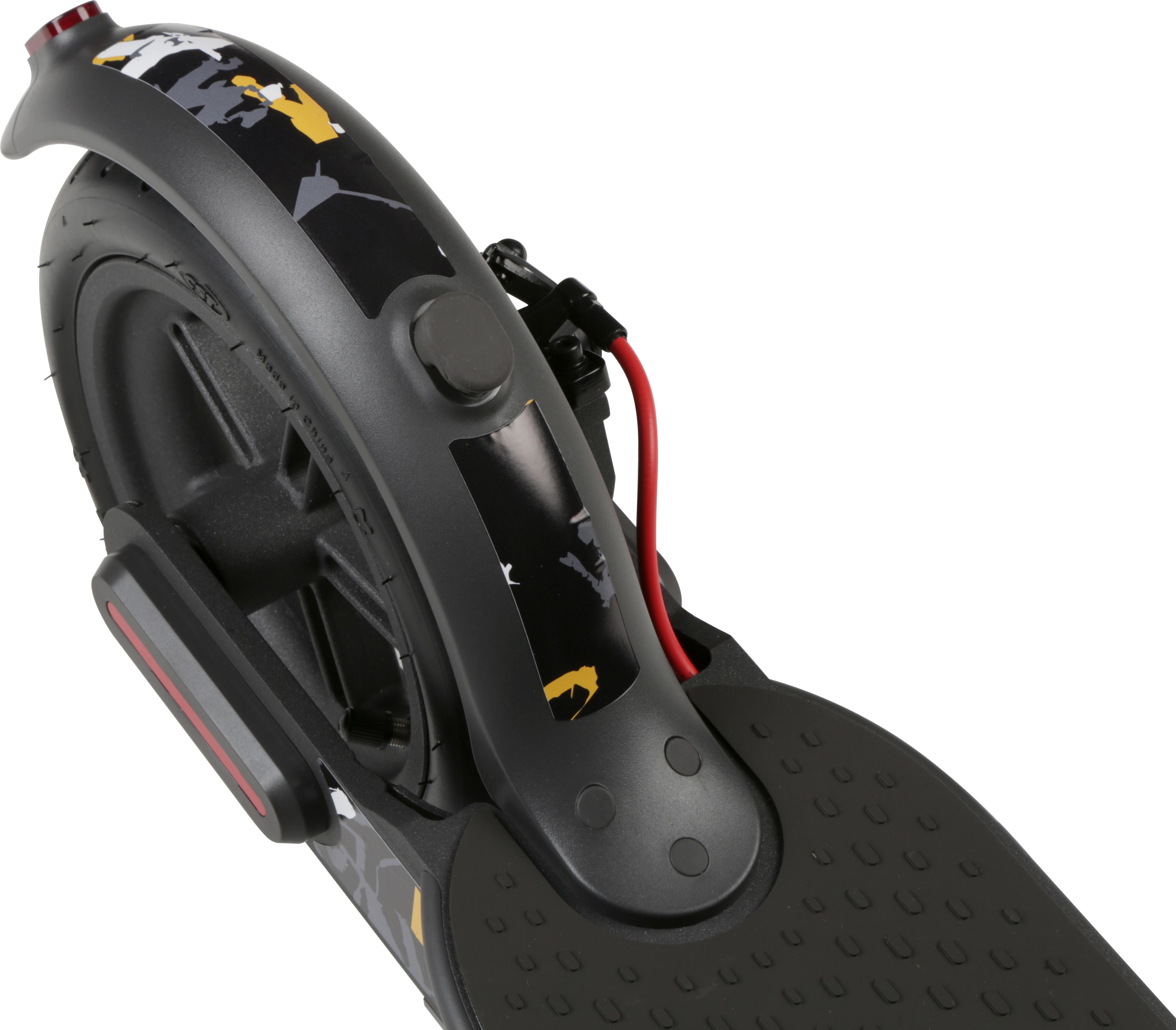 Xiaomi M365 Pro Yellow Graffiti Sticker Kit