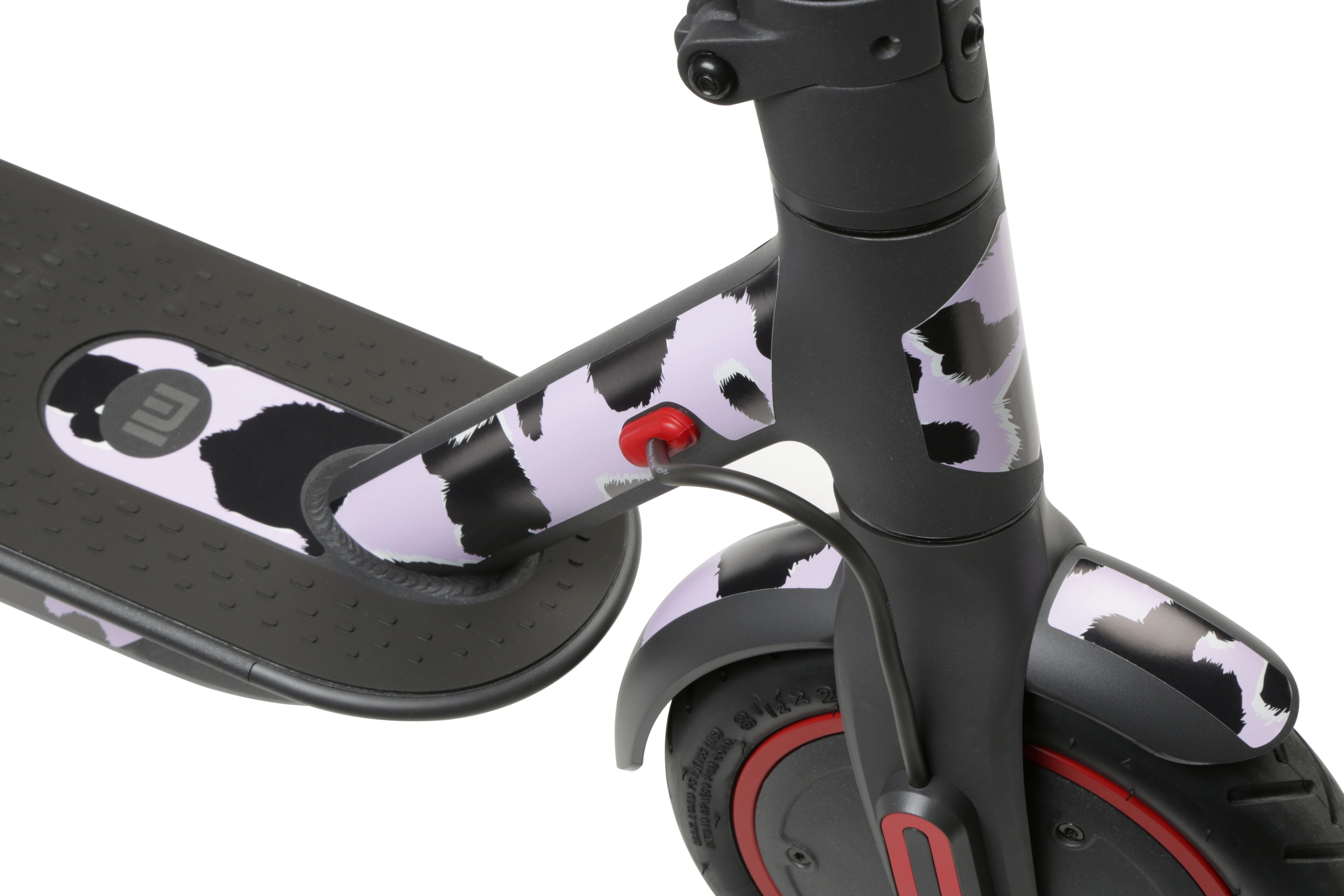 Xiaomi M365 Pro Lilac Cow Sticker Kit