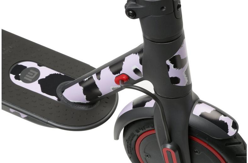 Xiaomi M365 Pro Lilac Cow Sticker Kit Xiaomi M365 Pro Lilac Cow Sticker Kit