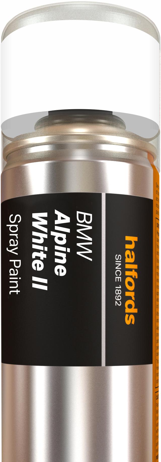 Halfords Bmw Alpine White Ii Spray Paint - 300Ml