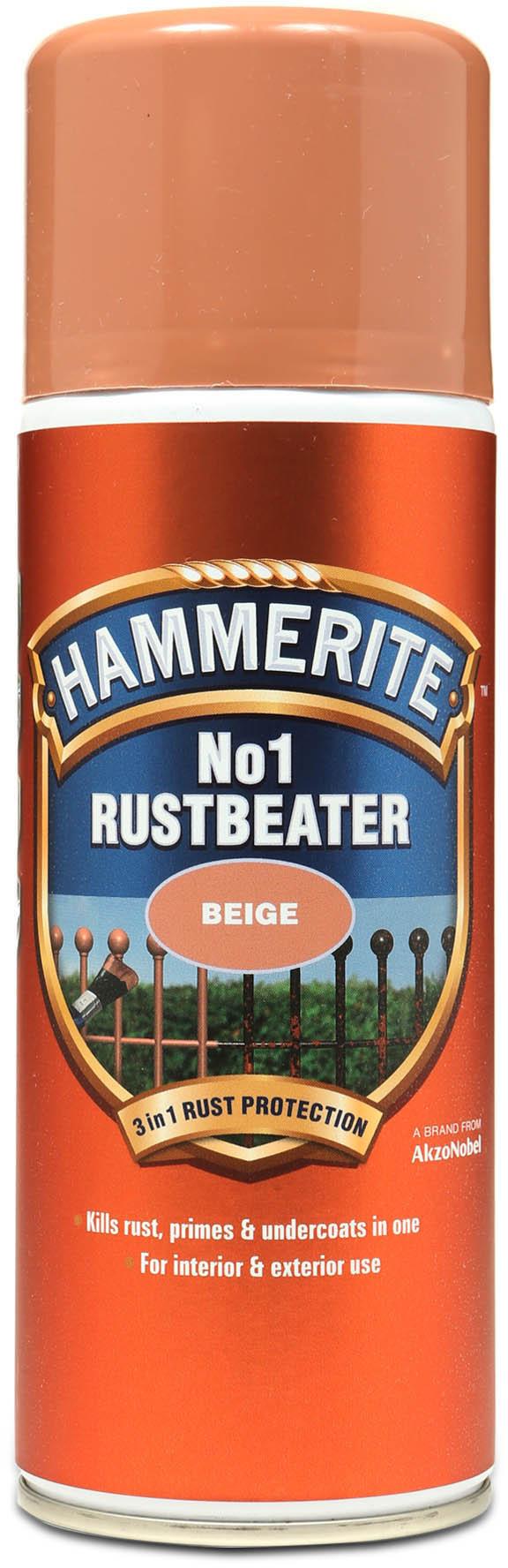Hammerite No.1 Rustbeater Beige Aero 400ml