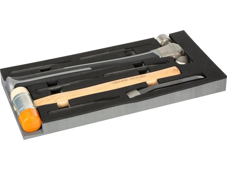 Halfords Advanced 8 Piece Hammer, Punch and Chisel Set