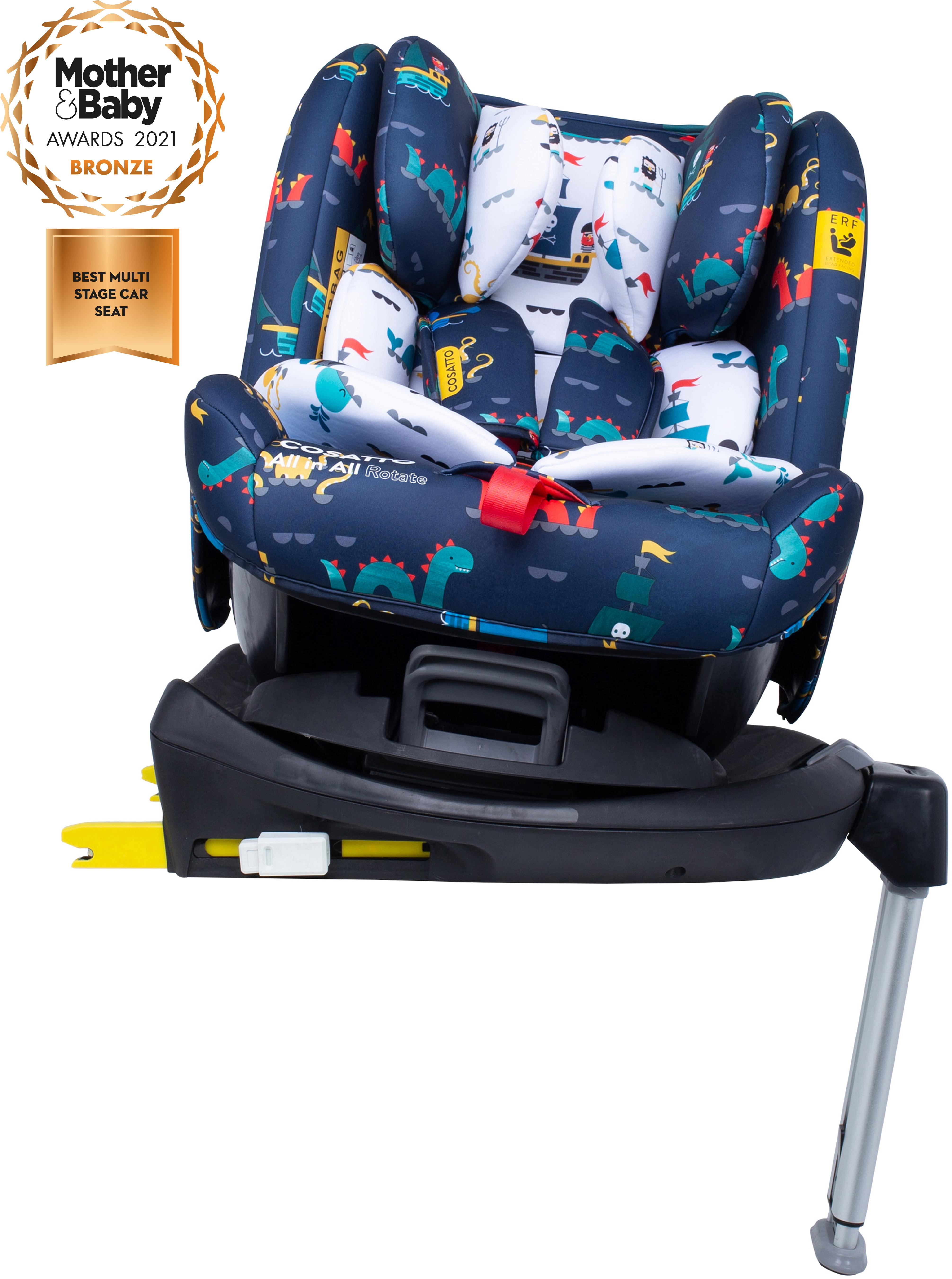 Cosatto All In All Rotate 0+/1/2/3 Isofix Child Car Seat - Sea Monster