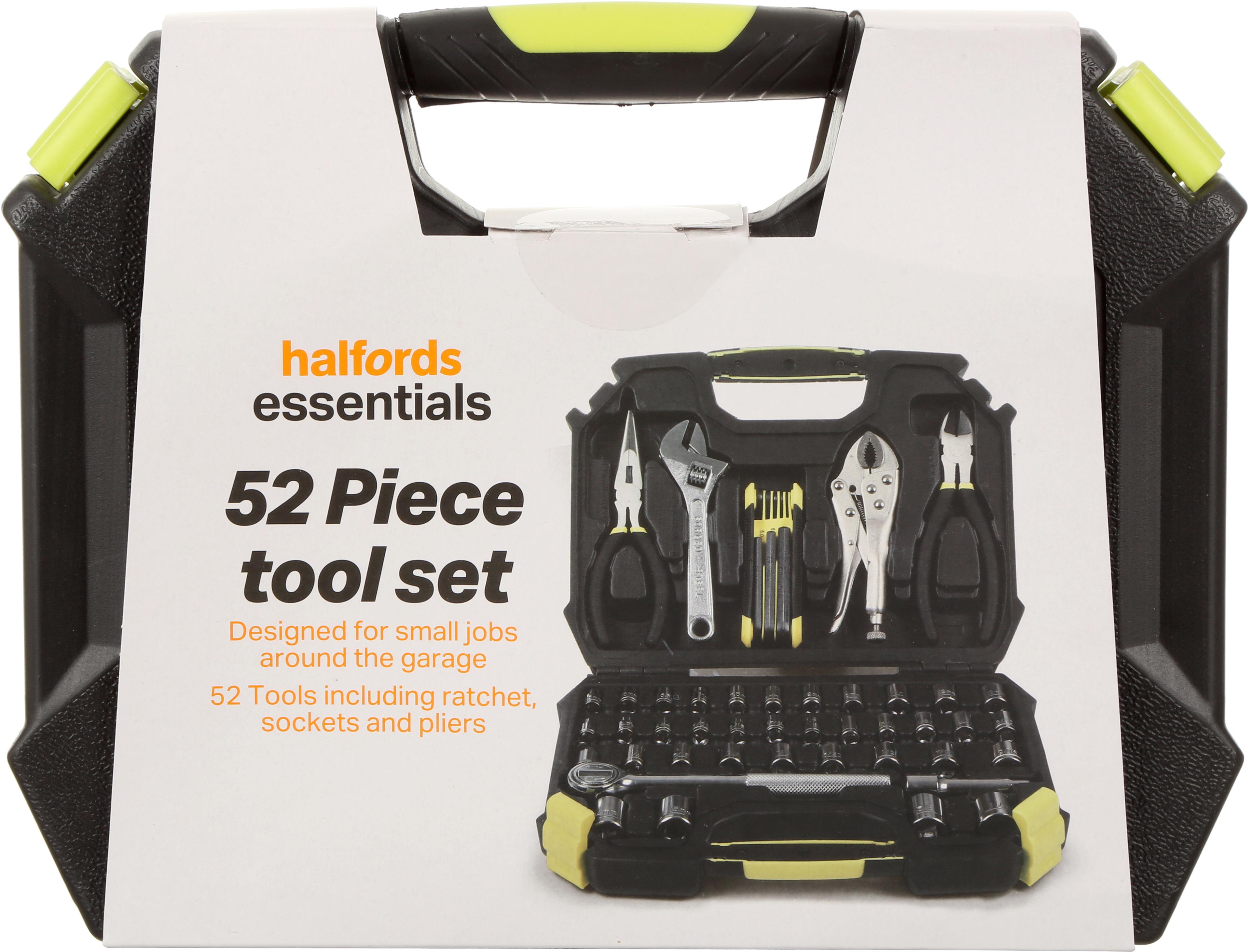 Halfords Essentials 52 Piece Tool Kit