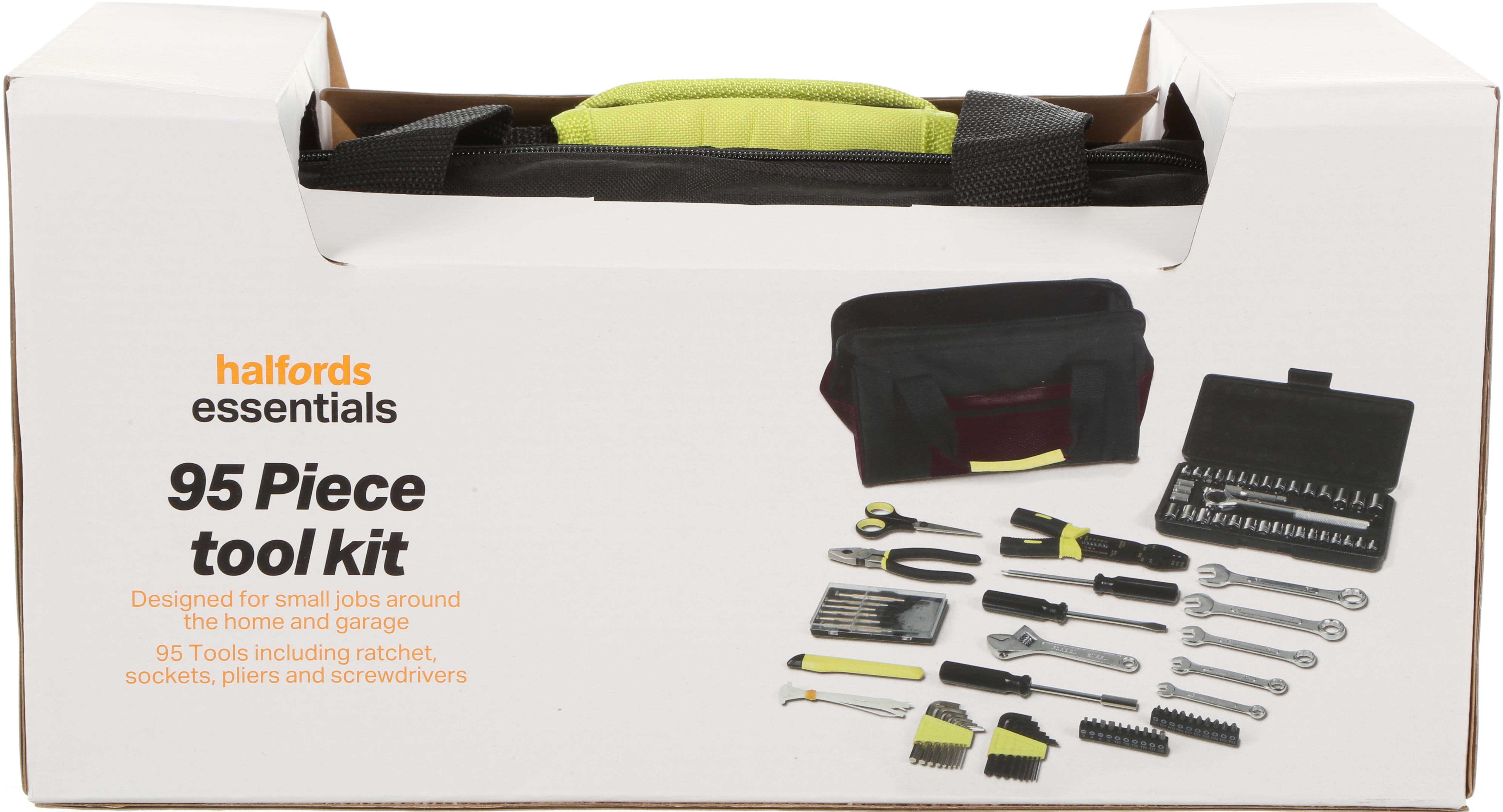 Halfords Essentials 95 Piece Tool Kit