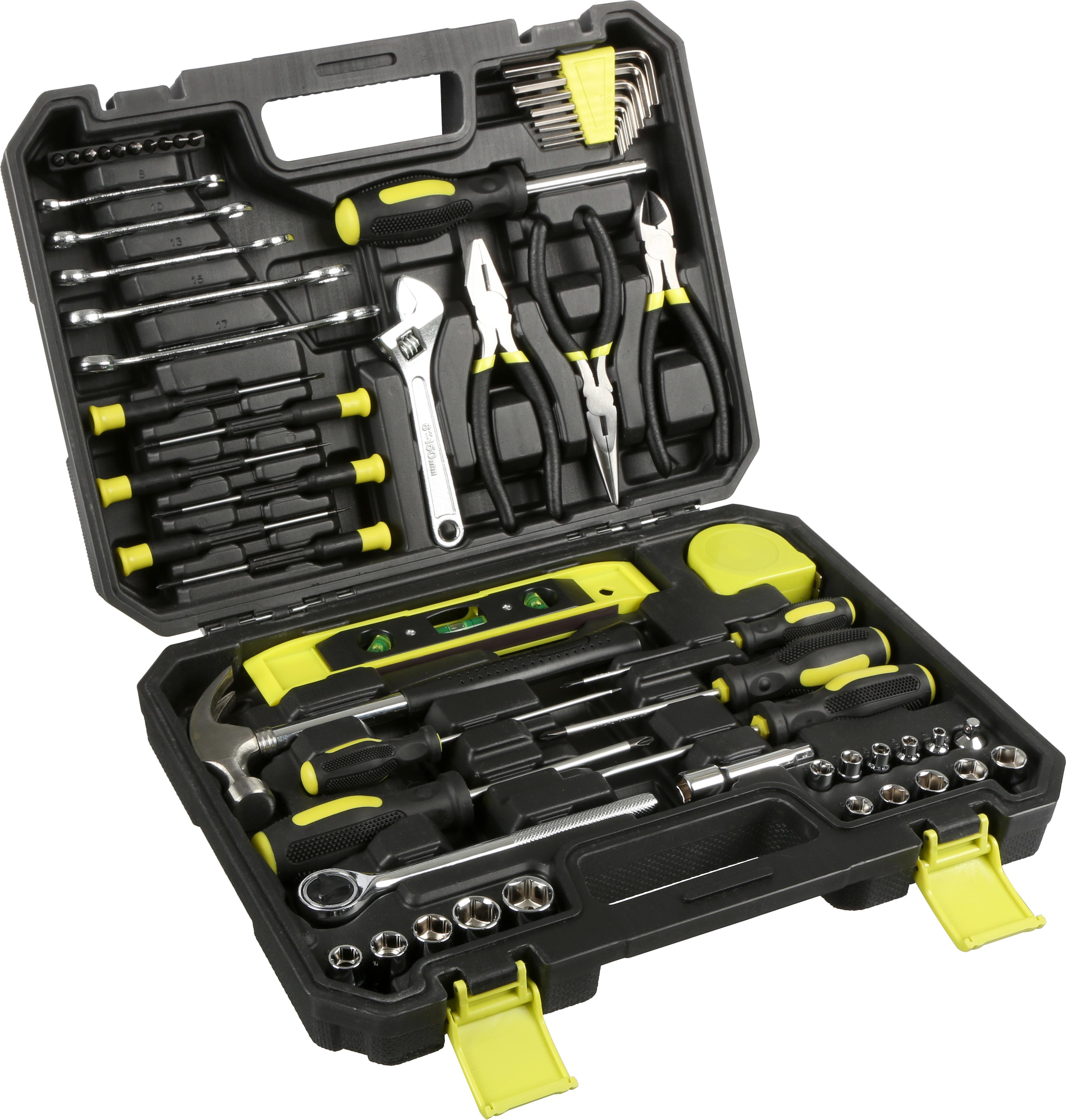 Halfords Essentials 60 Piece Home And Garage Tool Kit