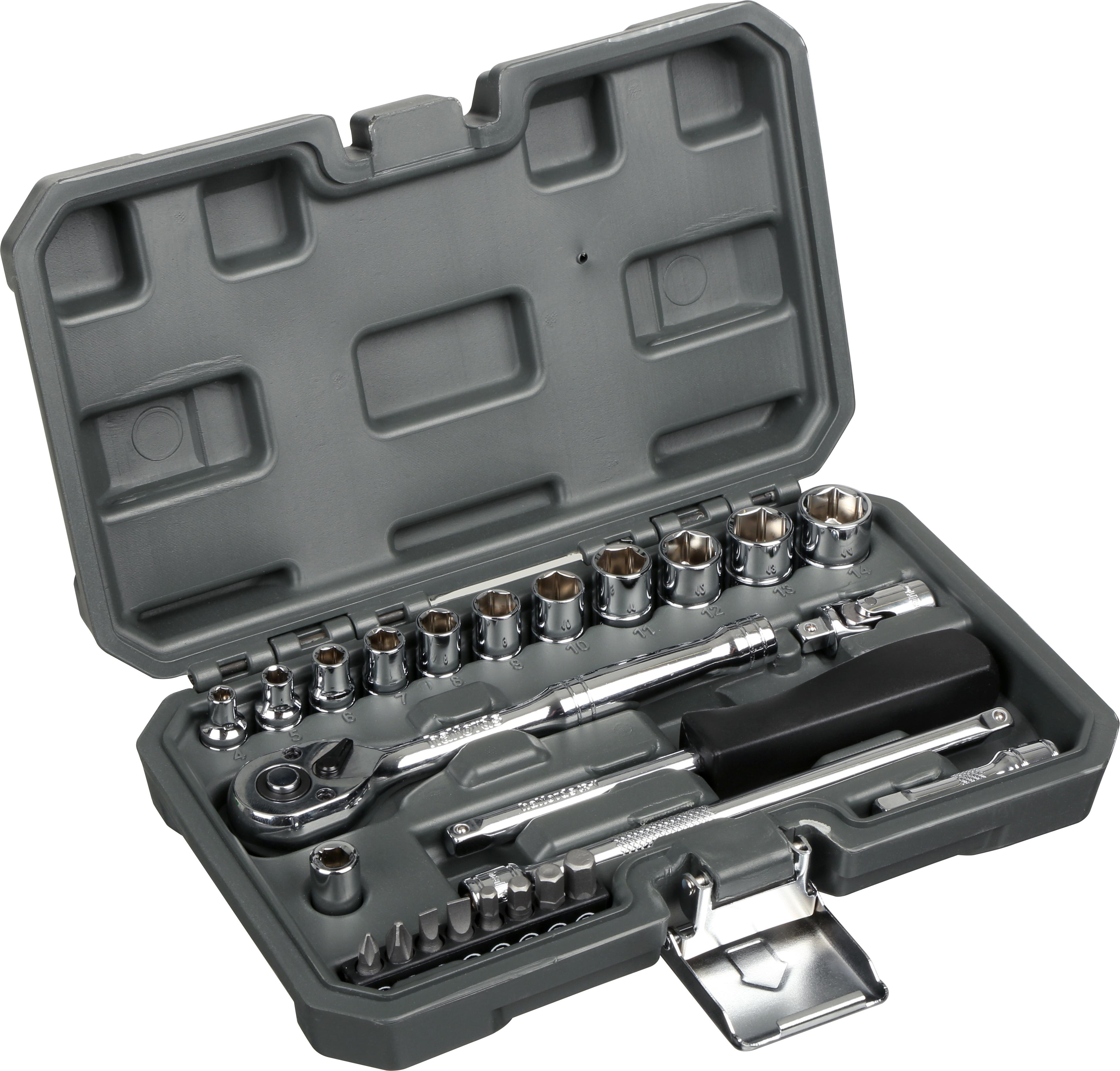 Halfords 1/4 Inch 25 Piece Drive Metric Socket Set