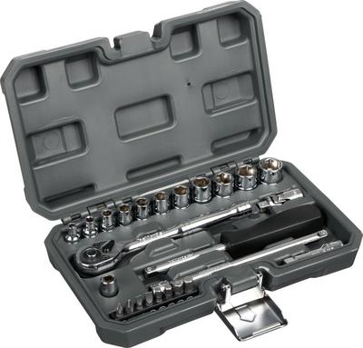 Halfords 1/4" 25 Piece Drive Metric Socket Set Halfords 1/4" 25 Piece Drive Metric Socket Set
