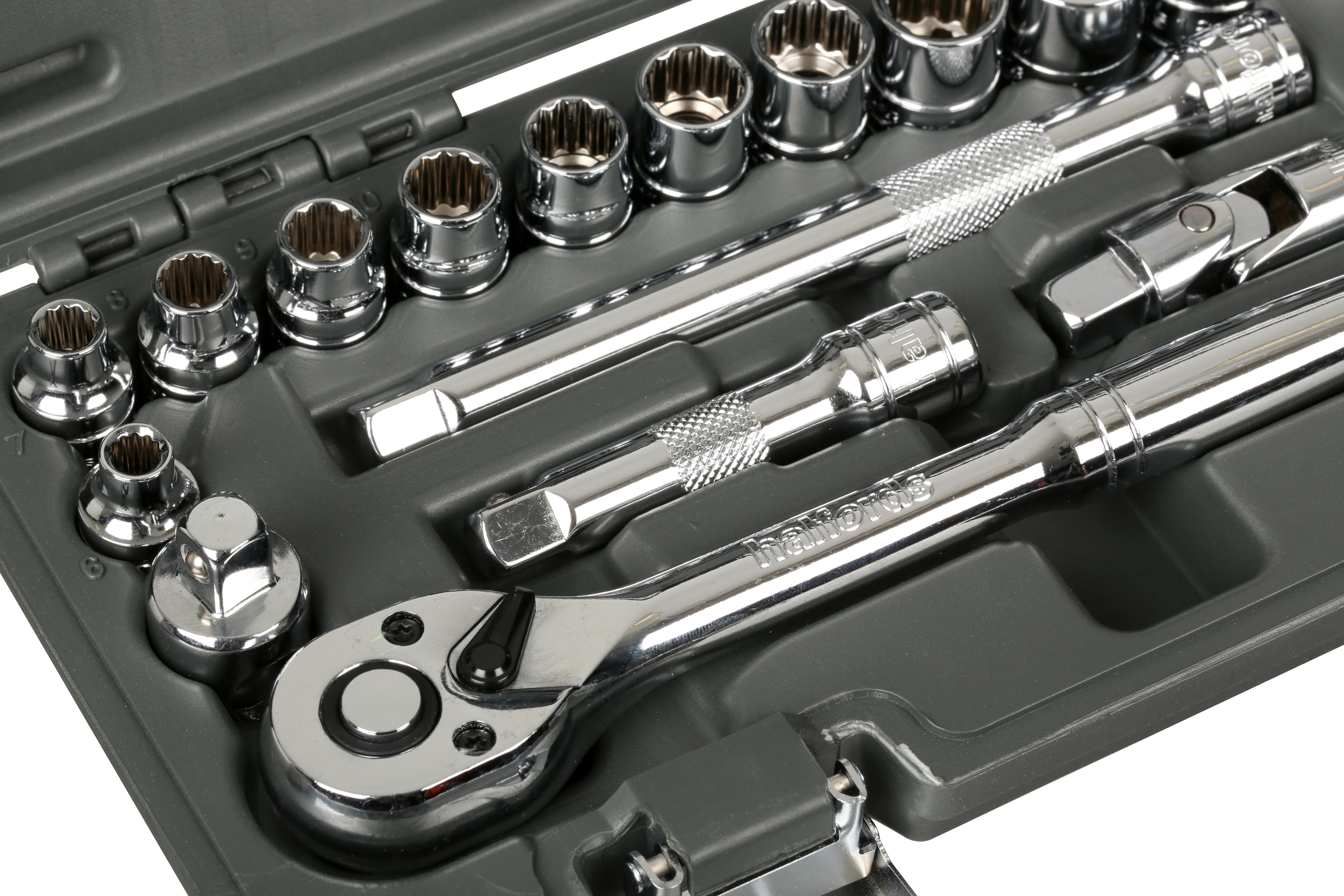 Halfords 21 Piece 3/8" Drive Metric Socket Set