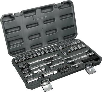 Halfords 50 Piece 1/4" & 3/8" Drive Metric Socket Set