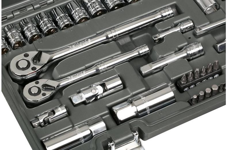 Halfords 50 Piece 1/4" & 3/8" Drive Metric Socket Set Halfords 50 Piece 1/4" & 3/8" Drive Metric Socket Set