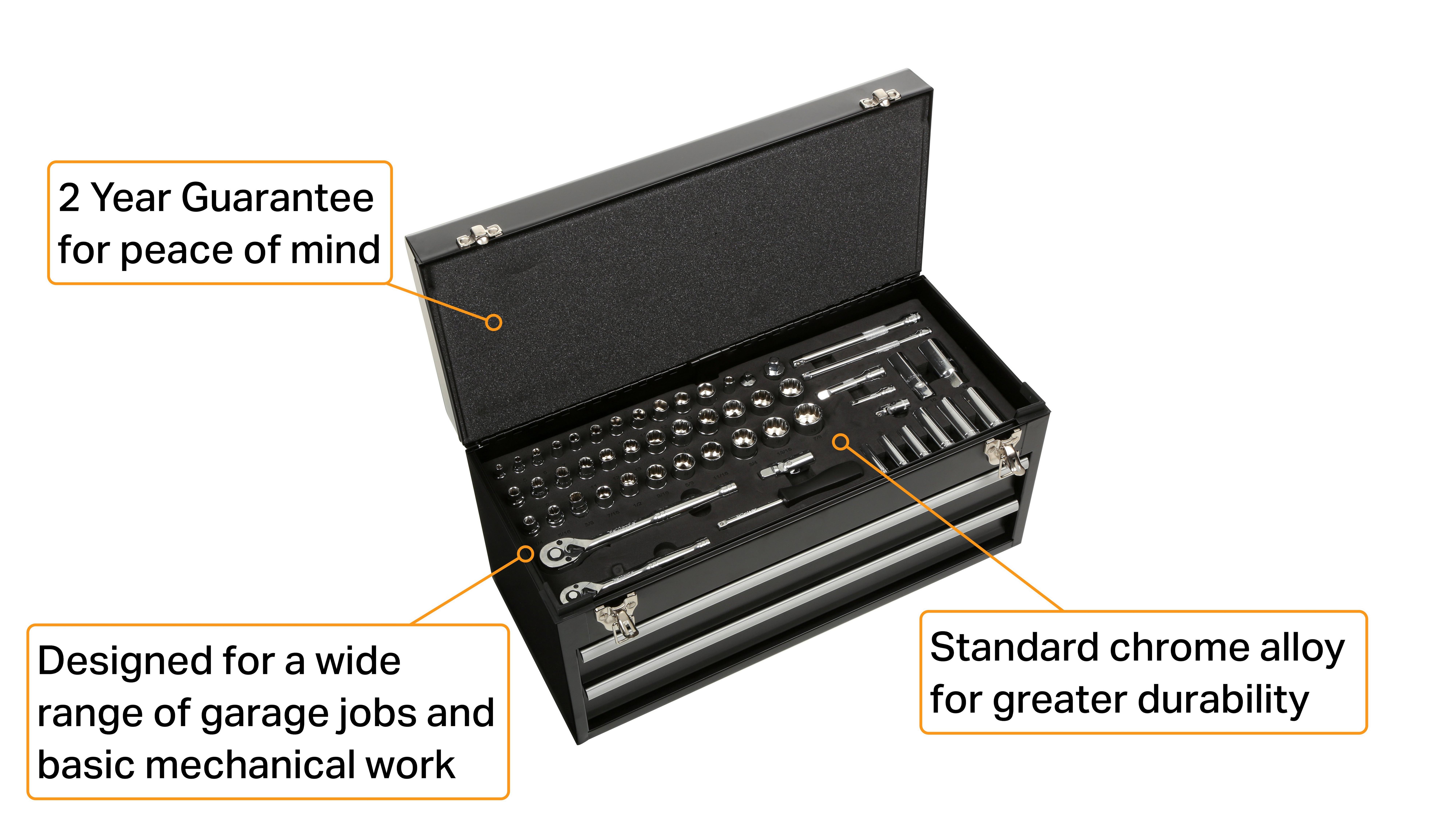 Halfords 186 Piece Maintenance Tool Kit