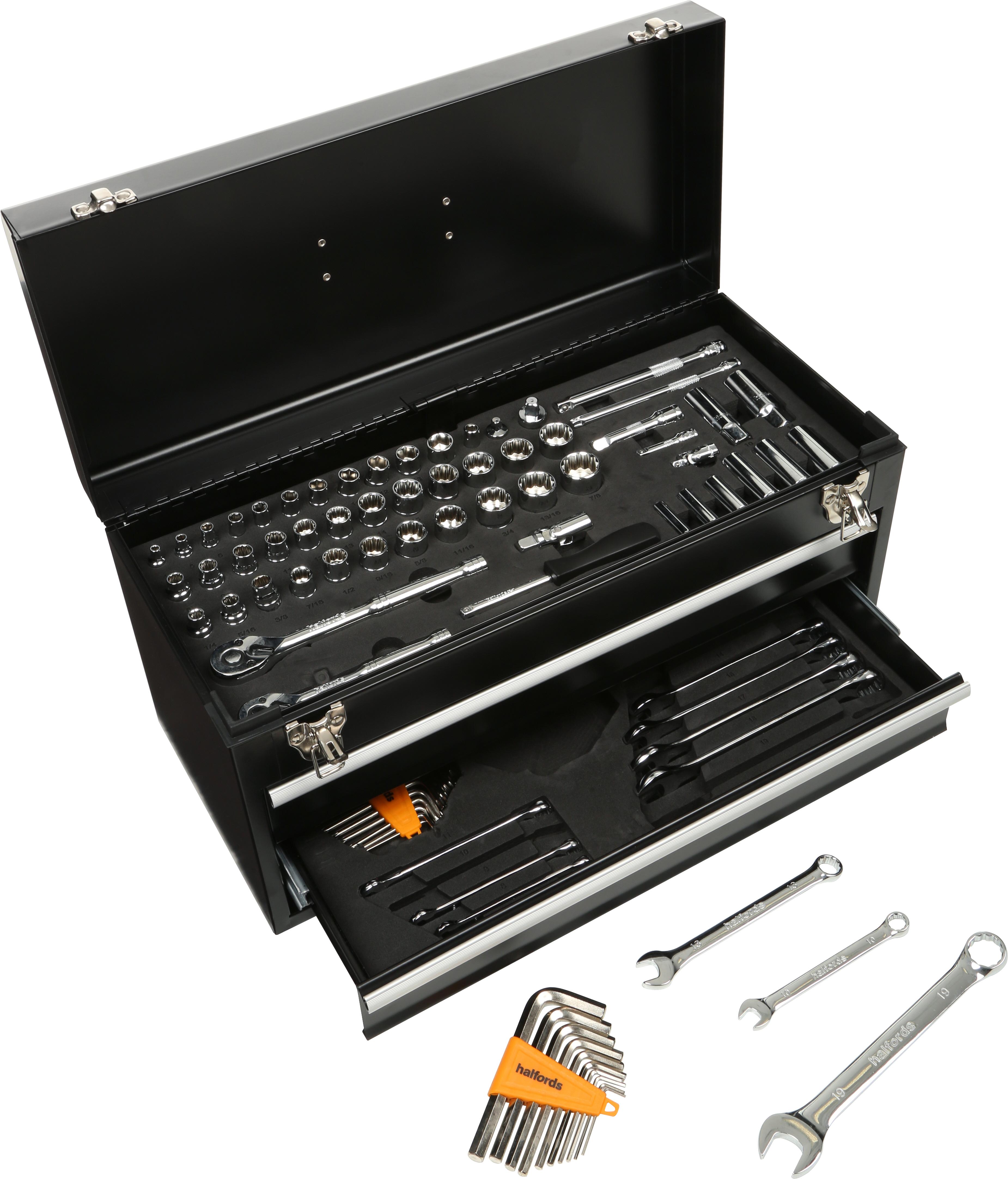 Halfords 186 Piece Maintenance Tool Kit