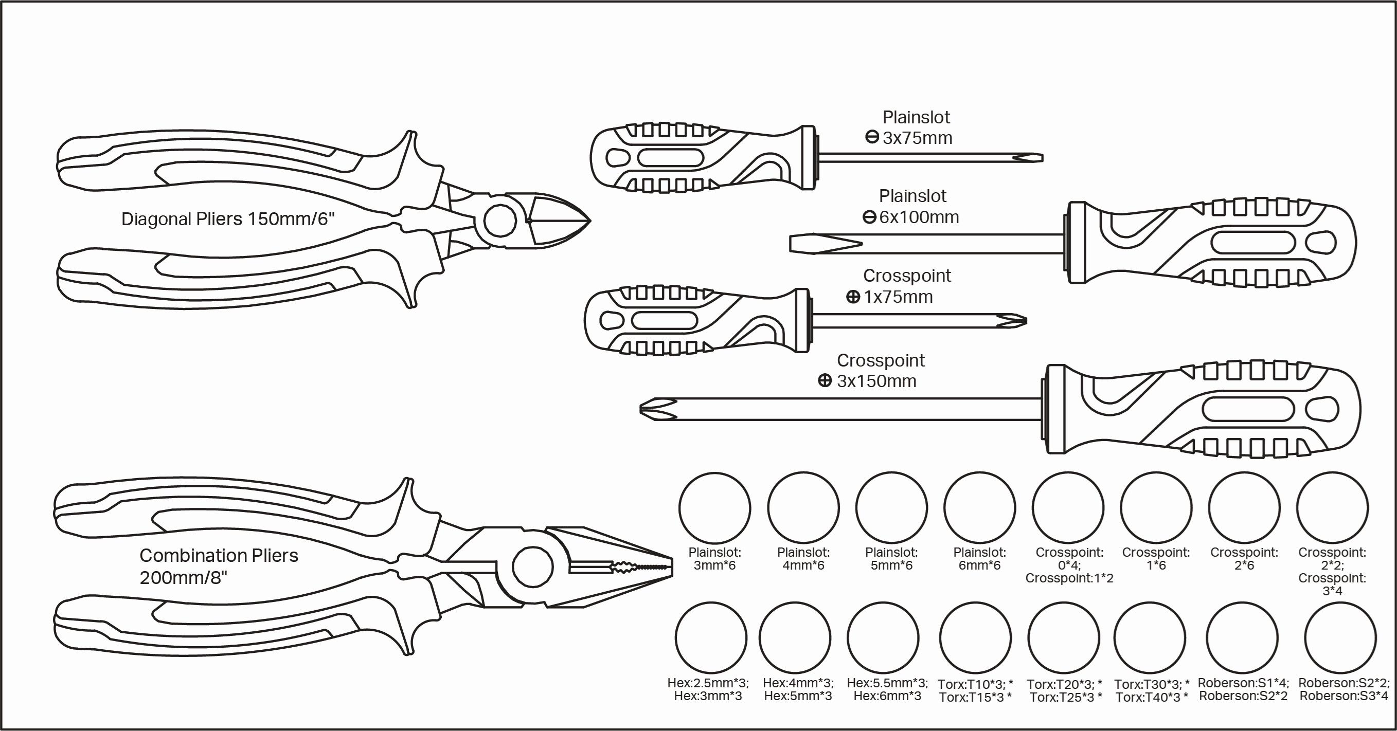 Halfords 186 Piece Maintenance Tool Kit