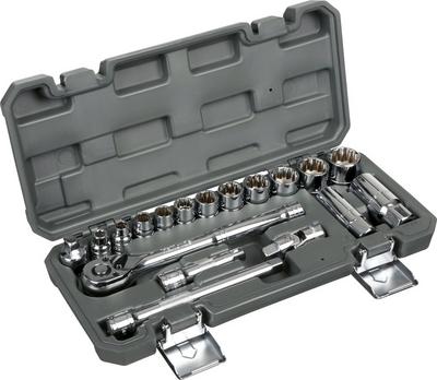 Halfords 18 Piece 3/8" Drive Imperial Socket Set Halfords 18 Piece 3/8" Drive Imperial Socket Set