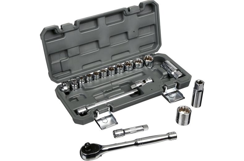 Halfords 18 Piece 3/8" Drive Imperial Socket Set Halfords 18 Piece 3/8" Drive Imperial Socket Set
