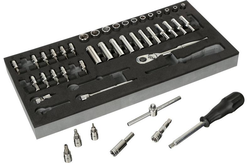 Halfords Advanced 44 Piece 1/4" Socket Set Modular Tray Halfords Advanced 44 Piece 1/4" Socket Set Modular Tray