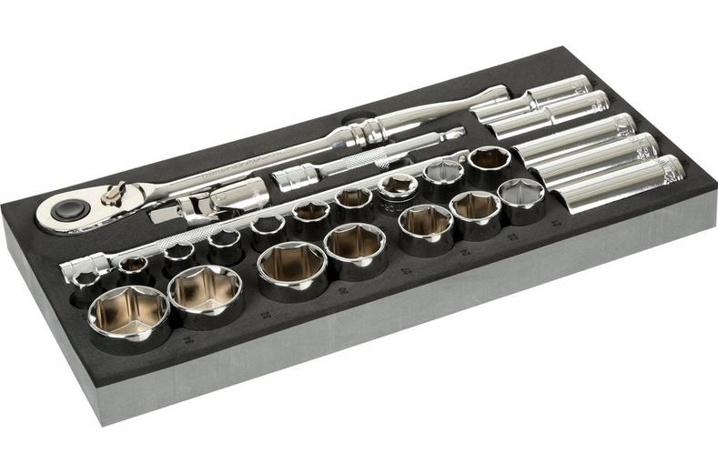 Halfords Advanced 26 Piece 1/2" Socket Set Modular Tray Halfords Advanced 26 Piece 1/2" Socket Set Modular Tray