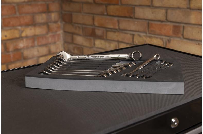 Halfords Advanced 12 Piece Combination Spanner Set Modular Tray Halfords Advanced 12 Piece Combination Spanner Set Modular Tray