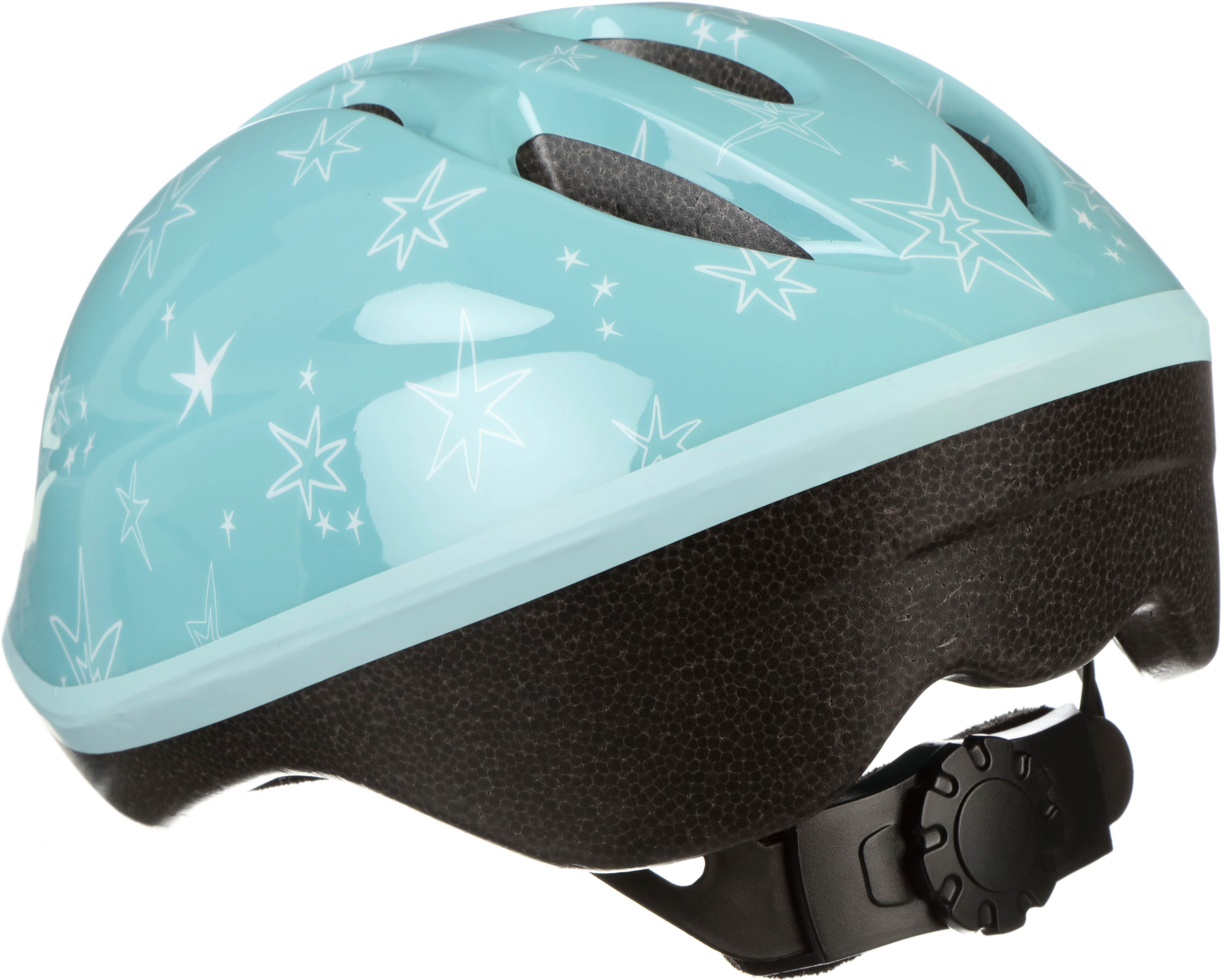 Halfords Blue Stars Kids Helmet, 46-54cm