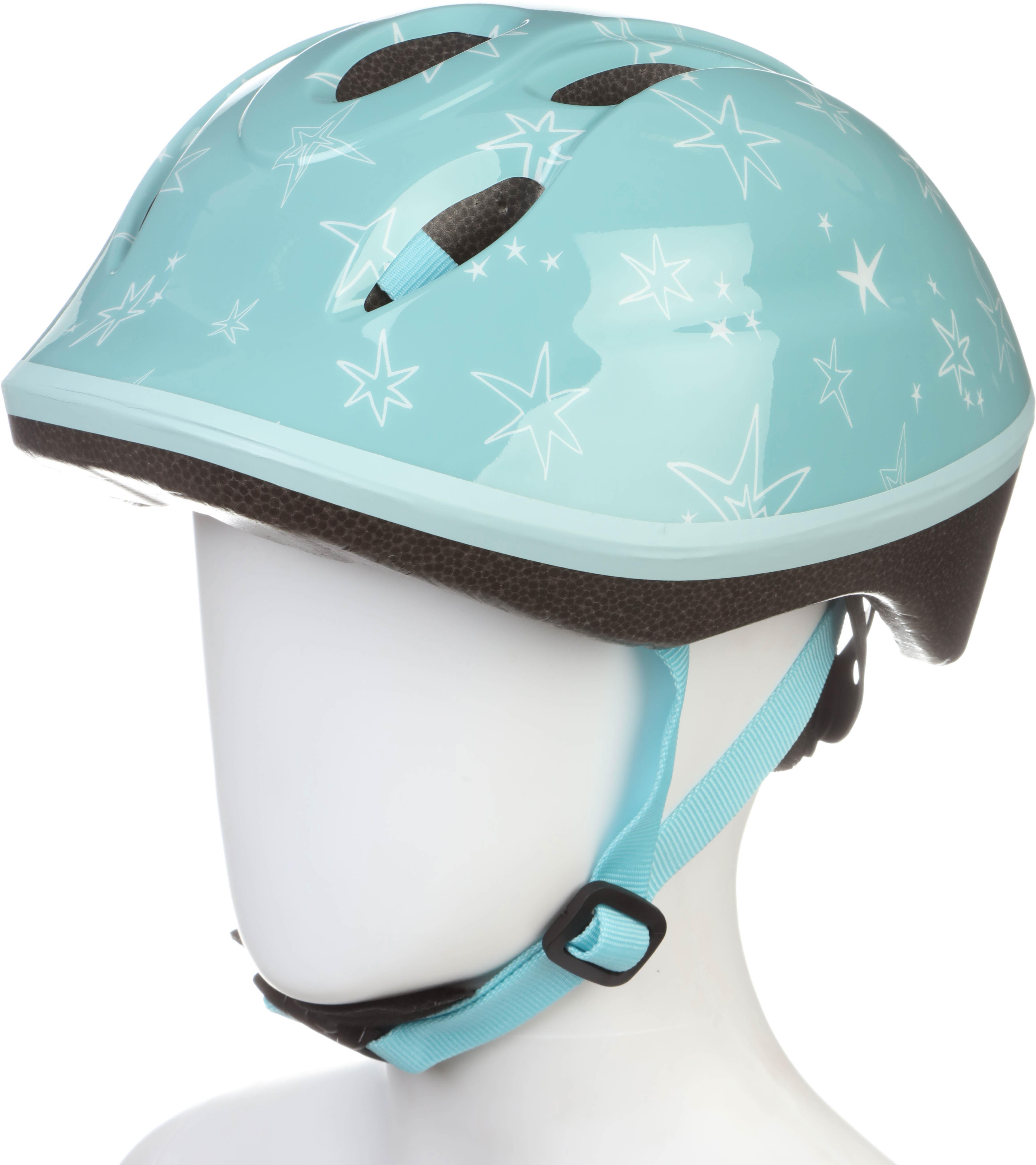 Halfords Blue Stars Kids Helmet, 46-54cm