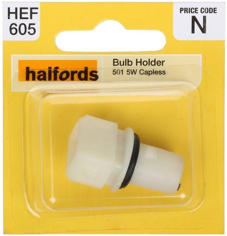 Halfords Bulb Holder 501 5W ELEC178 Halfords UK