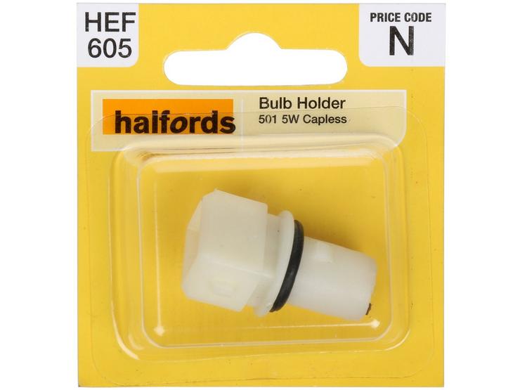 Halfords Bulb Holder 501 5W (ELEC178)