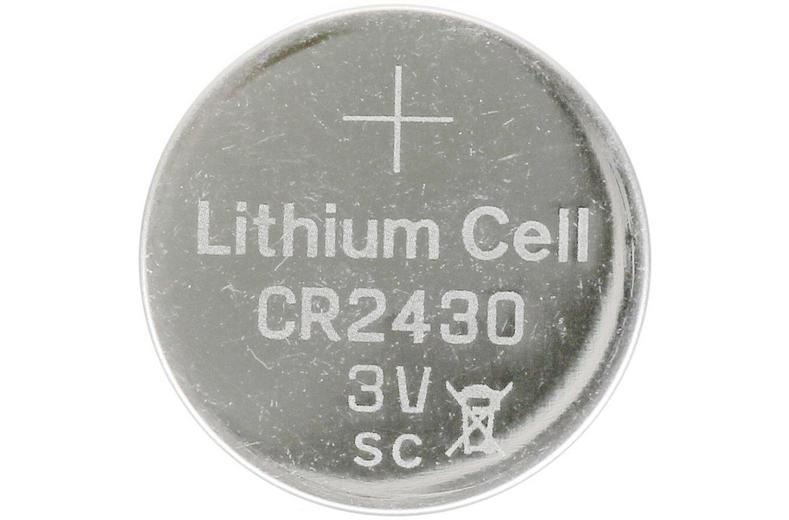 Halfords Car Alarm Battery CR2430 3V Lithium (ELEC158) Halfords Car Alarm Battery CR2430 3V Lithium (ELEC158)