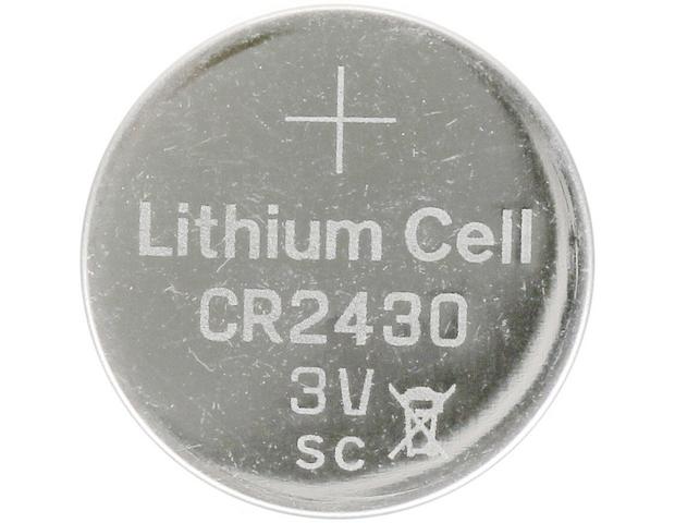 100 Pièces 1 Piles CR2430 3V Lithium Li Ion Pile Bouton CR 2430 3 Volts Li  Ion Pièce Du 48,32 €
