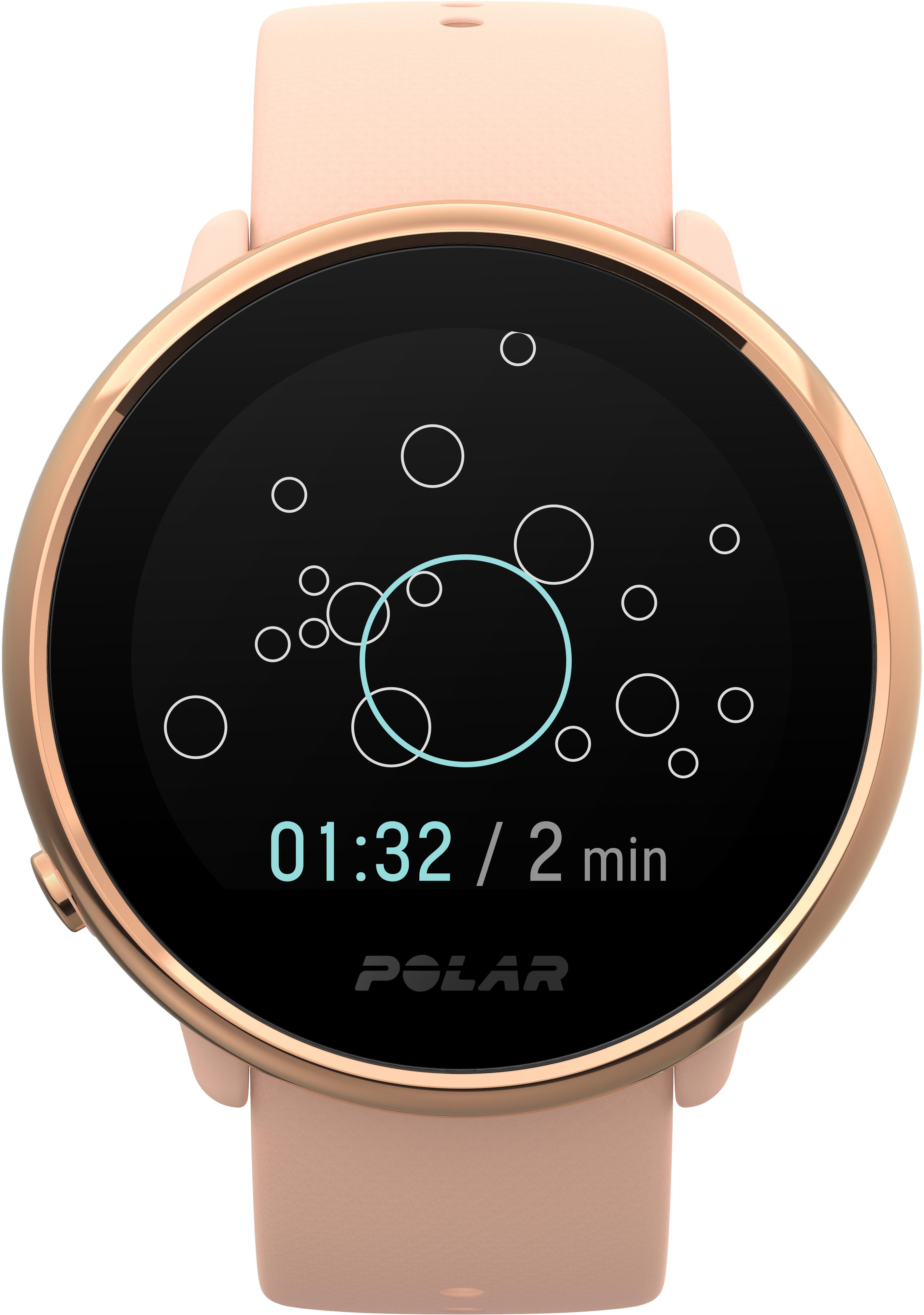 Polar Ignite Fitness Tracker - Pink/Rose Gold/Black/Copper