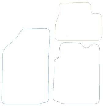 Citroen C3 Graphite - Luxury Mats 0 Clips (SS7102)