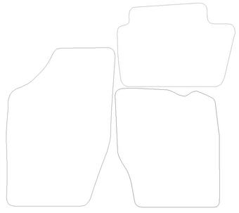 Citroen C4 Graphite- Luxury Mats 0 Clips (SS7104)